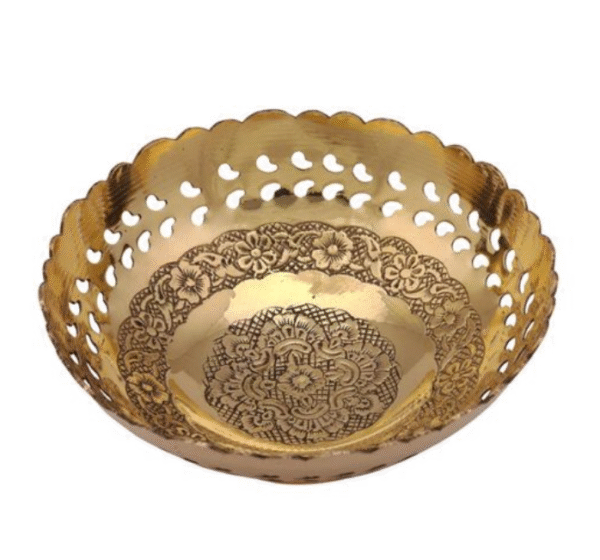 Brass Fruit Bowl
