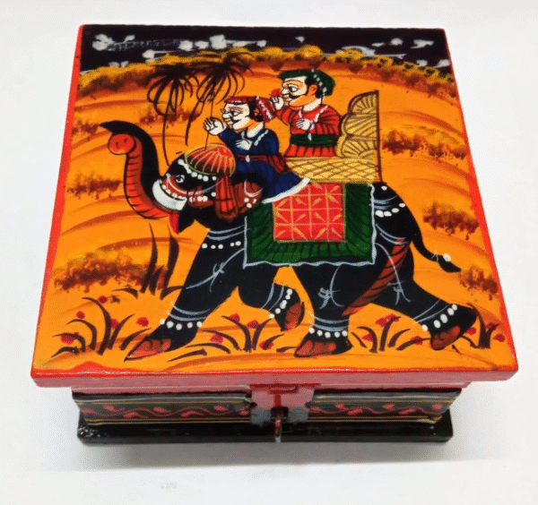 Hand Painted Trinket Box