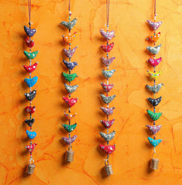 Fabric Bird Hangings