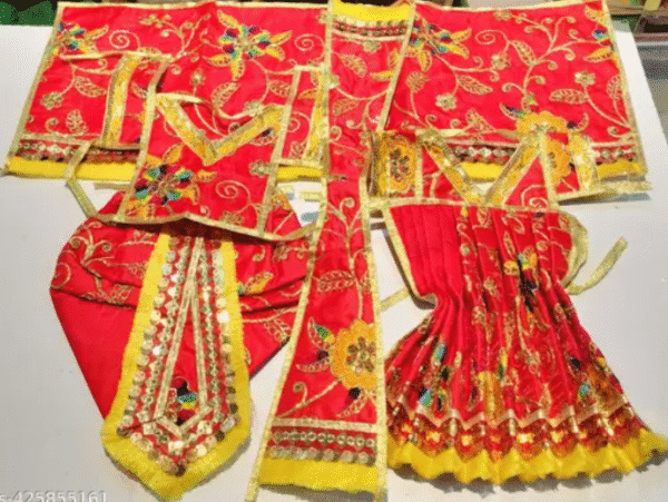 Radha Krishna set 9"