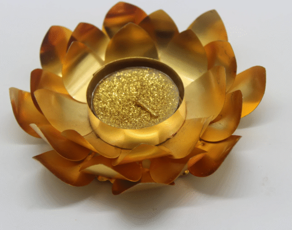 Lotus Finish Diya Indian Craft Diya For Pooja Gift