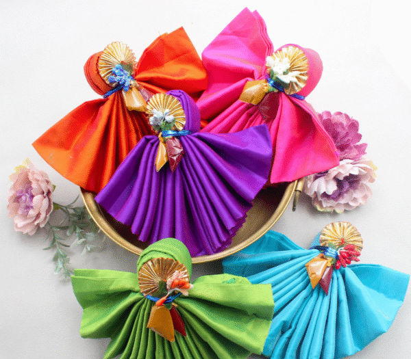 Pooja Return Gift Pack - Silk Cotton Blouse Piece